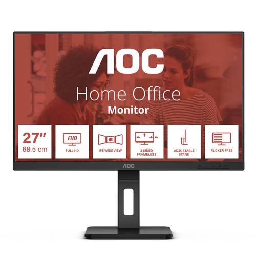 AOC E3 27E3QAF LED display 68,6 cm (27") 1920 x 1080 Pixel Full HD Nero (27E3QAF)-0
