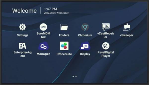 30 visualizzatore di messaggi 190,5 cm (75") Wi-Fi 450 cd/mÂ² 4K Ultra HD Nero Processore integrato Android 11 (CDE7530)