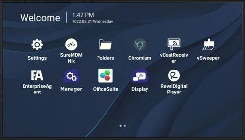 30 visualizzatore di messaggi 190,5 cm (75") Wi-Fi 450 cd/mÂ² 4K Ultra HD Nero Processore integrato Android 11 (CDE7530)-0