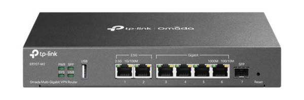 TP-Link Omada ER707-M2 router cablato 2.5 Gigabit Ethernet, Fast Ethernet, Gigabit Ethernet Nero (ER707-M2)