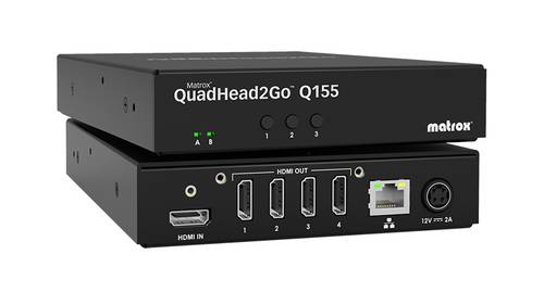 Matrox QuadHead2Go Q155 Multi-Monitor Controller Appliance / Q2G-H4K2 (Q2G-H4K2)-0