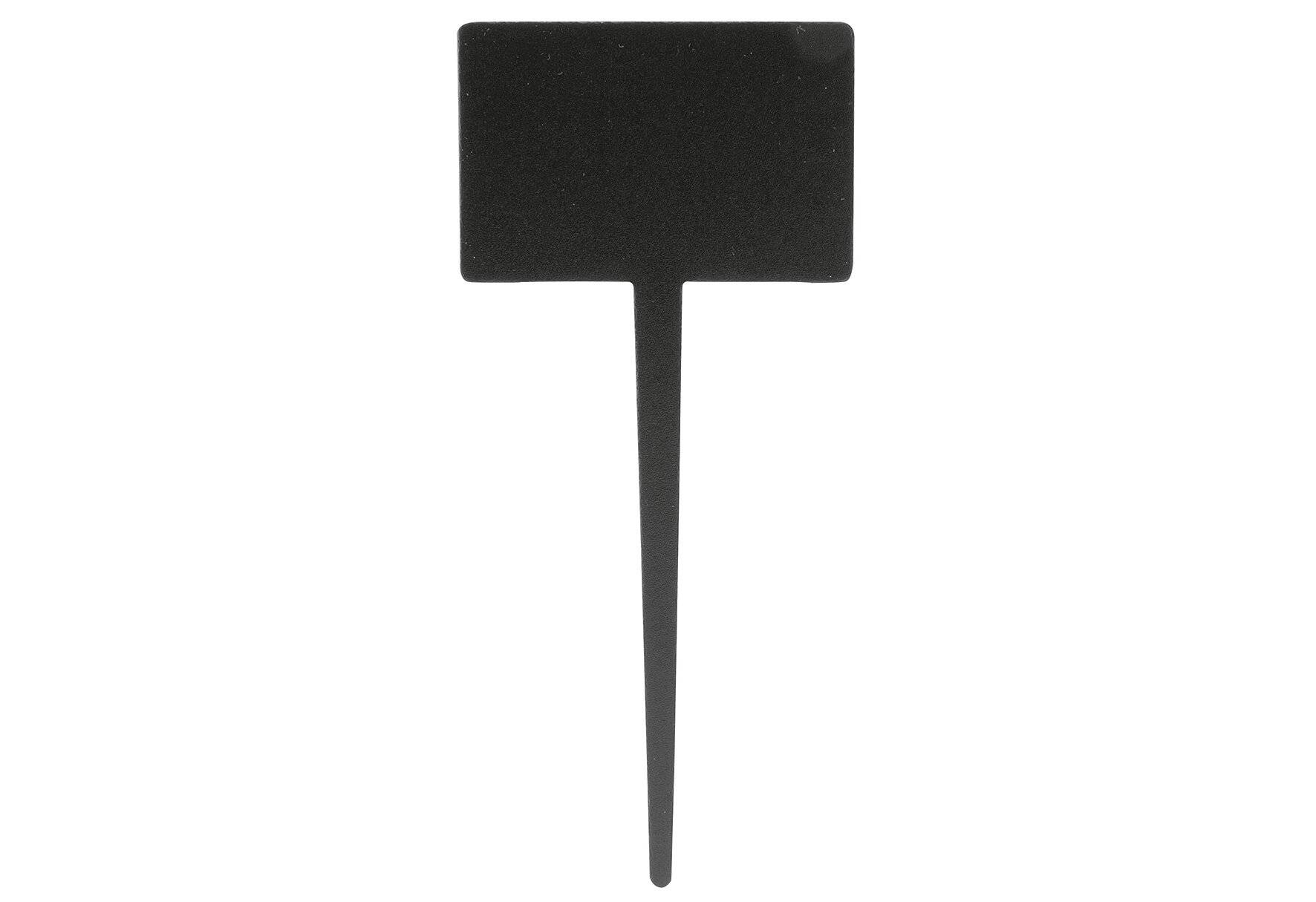 Targa con Marcatore Securit - 24,7x15 cm - Rettangolare - TAG-RECTANGLE-5 (Nero Conf. 5)-1