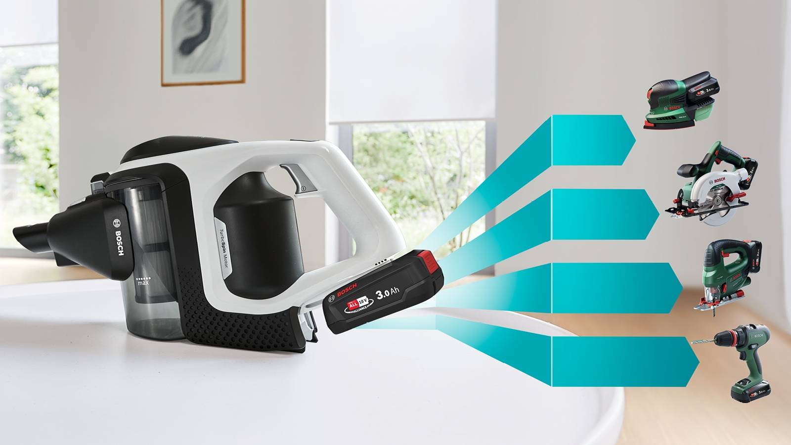 Bosch BHZUB1830 batteria e caricabatteria per utensili elettrici (Bateria Power for ALL BHZUB1830)-1
