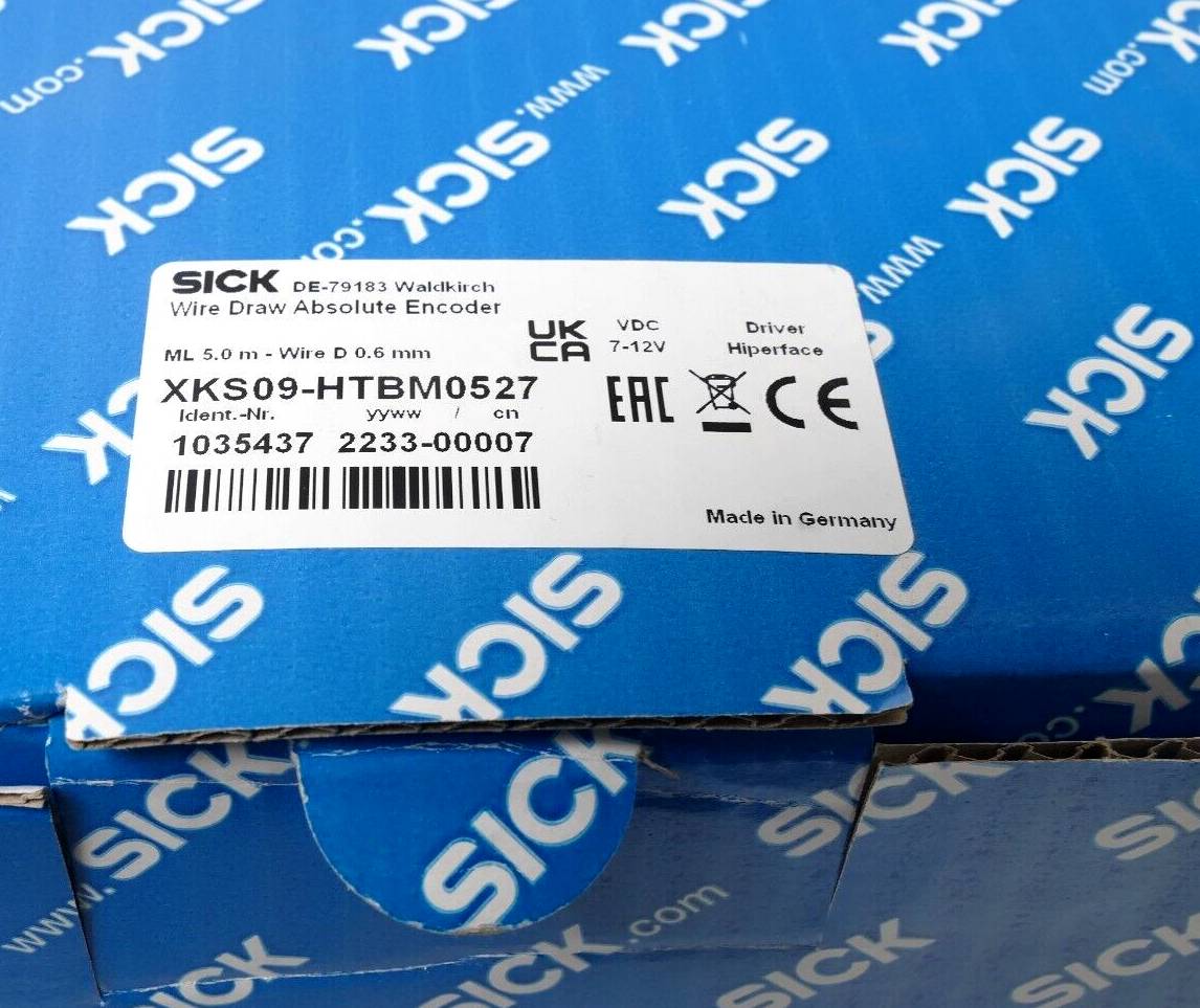 Sick Wire Draw Absolute Encoder 1 035 437 | XKS09-HTBM0527 | 1035437-1