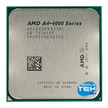 Amd A4-4000 Processore 3,00ghz 2c/2t 65w Tdp Socket Fm2 Ad4000oka23hl Cpu