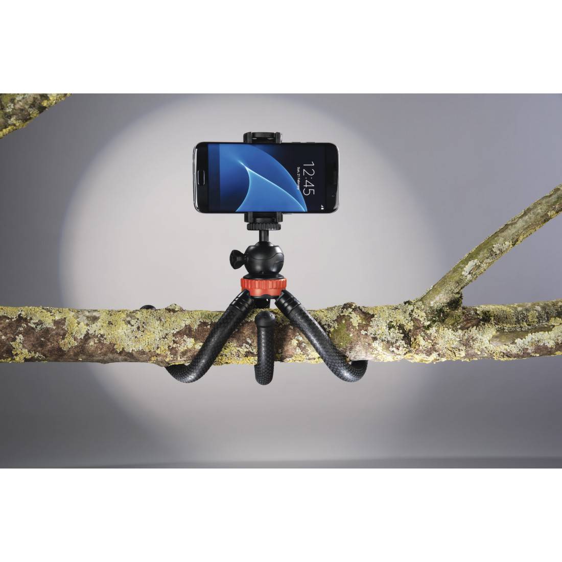 Hama FlexPro treppiede Smartphone/fotocamera di azione 3 gamba/gambe Nero, Rosso (Hama Stativ FlexPro fÃÂ¼r Smartphone,-2