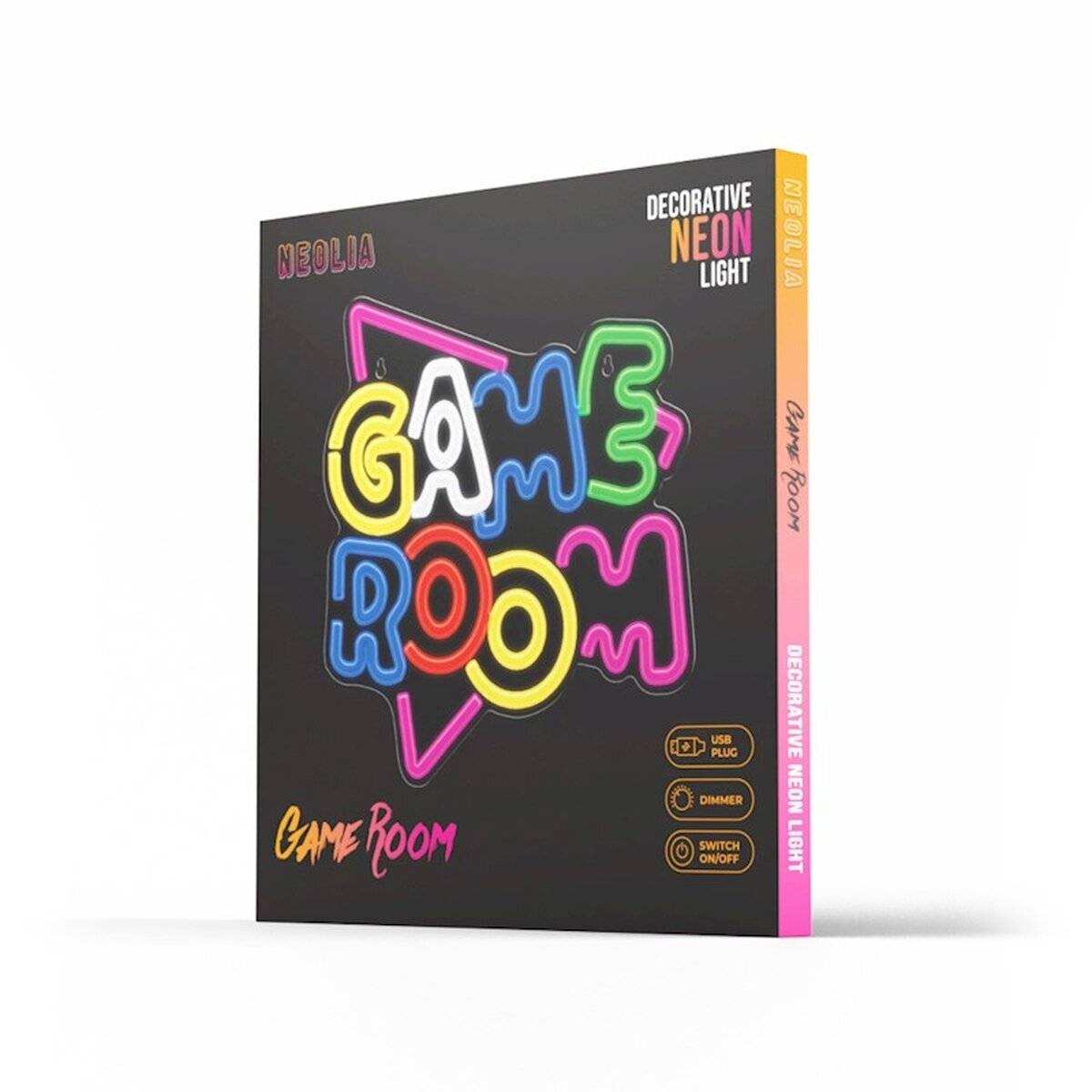 Neon PLEXI LED SALA GIOCHI multicolore NNE20 Neolia-4