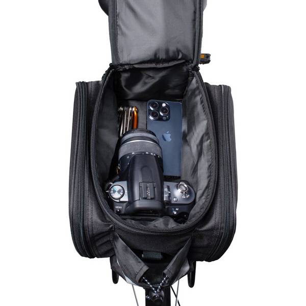 Borsa per bicicletta Wozinsky WBB36BK 27L - Nera