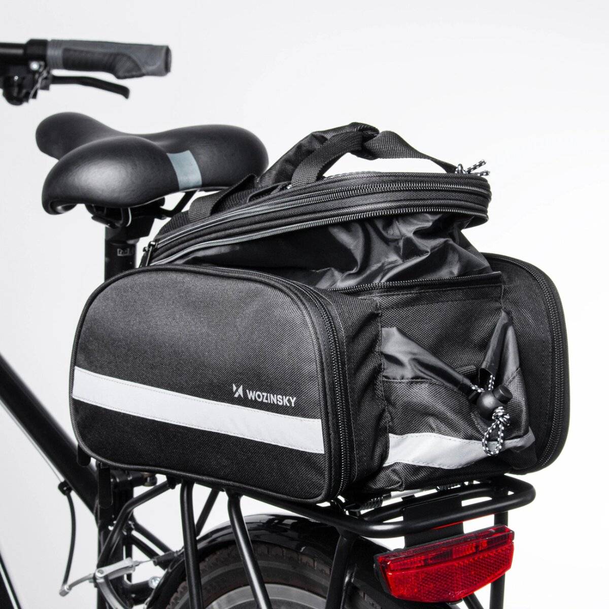 Borsa per bicicletta Wozinsky WBB36BK 27L - Nera-4