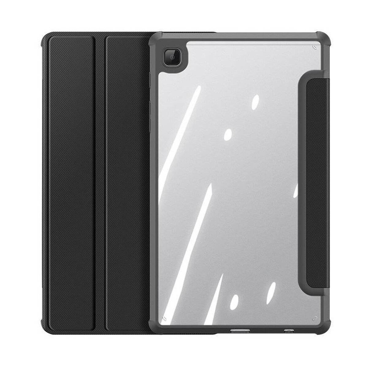 Custodia protettiva Dux Ducis Toby per tablet compatibile con Samsung Galaxy Tab S10 FE+, nera-1
