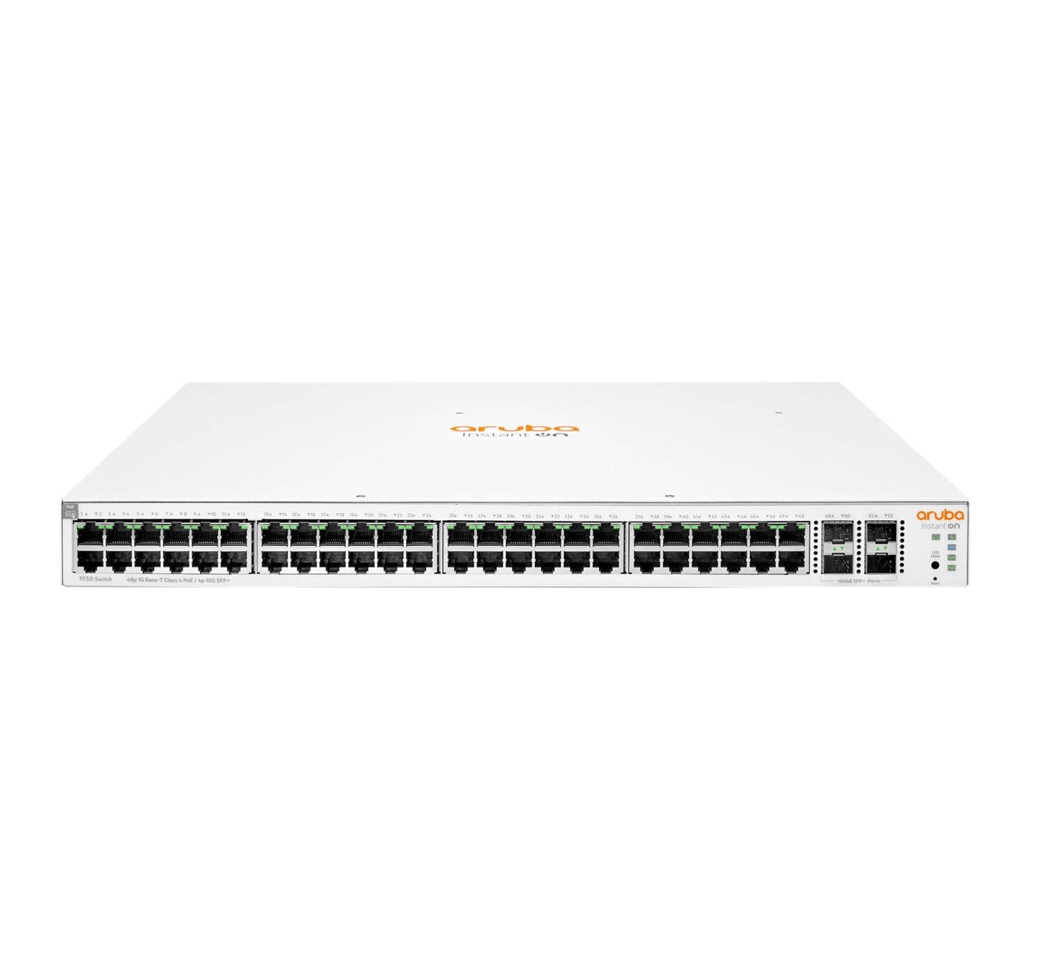 HP Switch 1930 48G 4SFP+ PoE+ 370W 48x10/100/1000 4xSFP+ L2+ managed-1