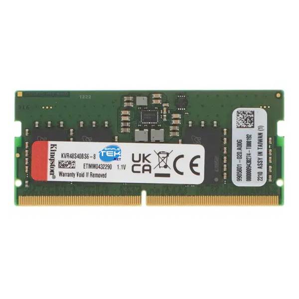 Kingston Memoria Ram Ddr3 1gb Pc3-10600 Cl9 204-pin Dimm 1,5v Notebook Laptop