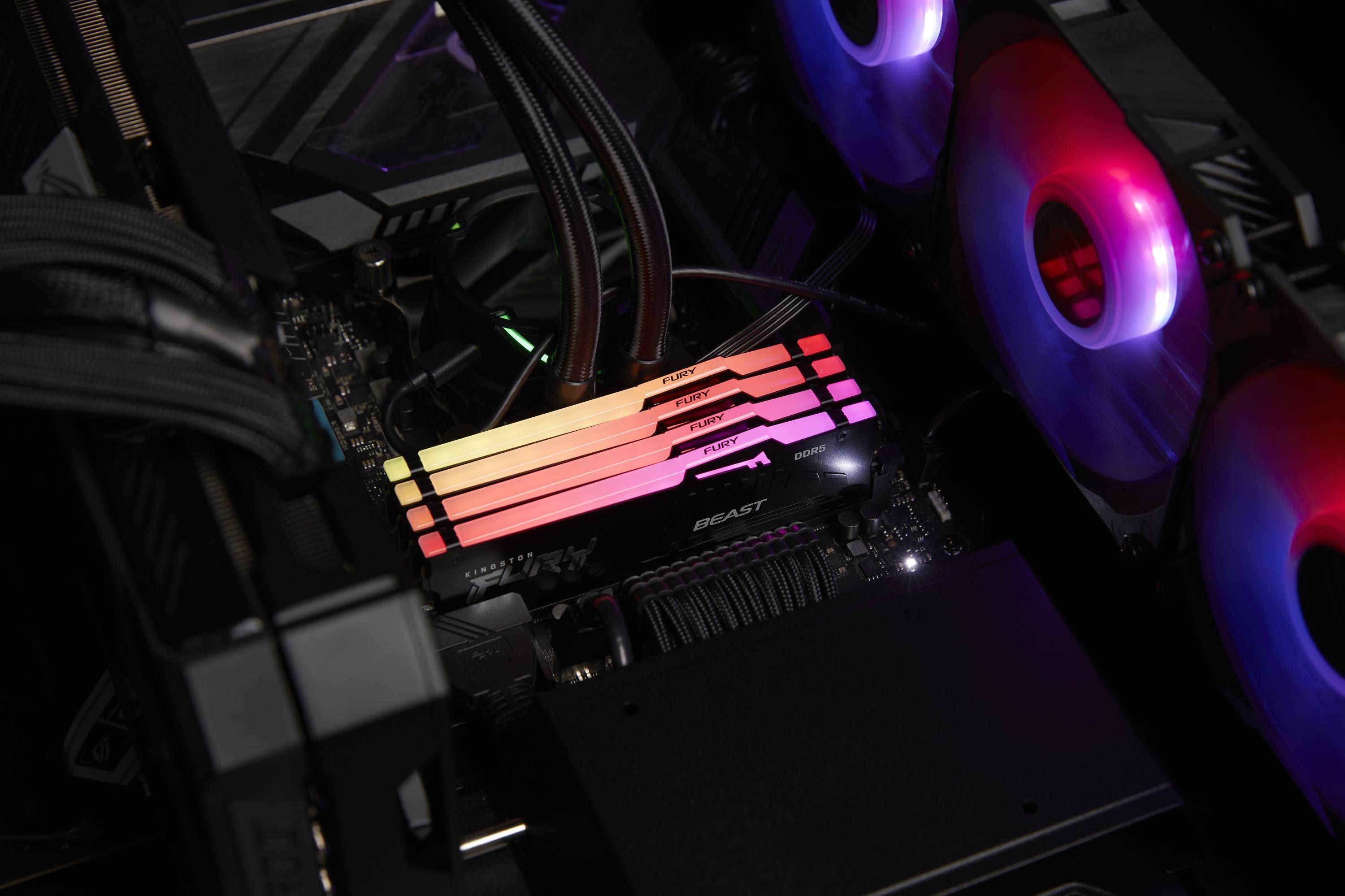 KINGSTON RAM FURY 16GB 6000 DDR5 DIMM RGB-3