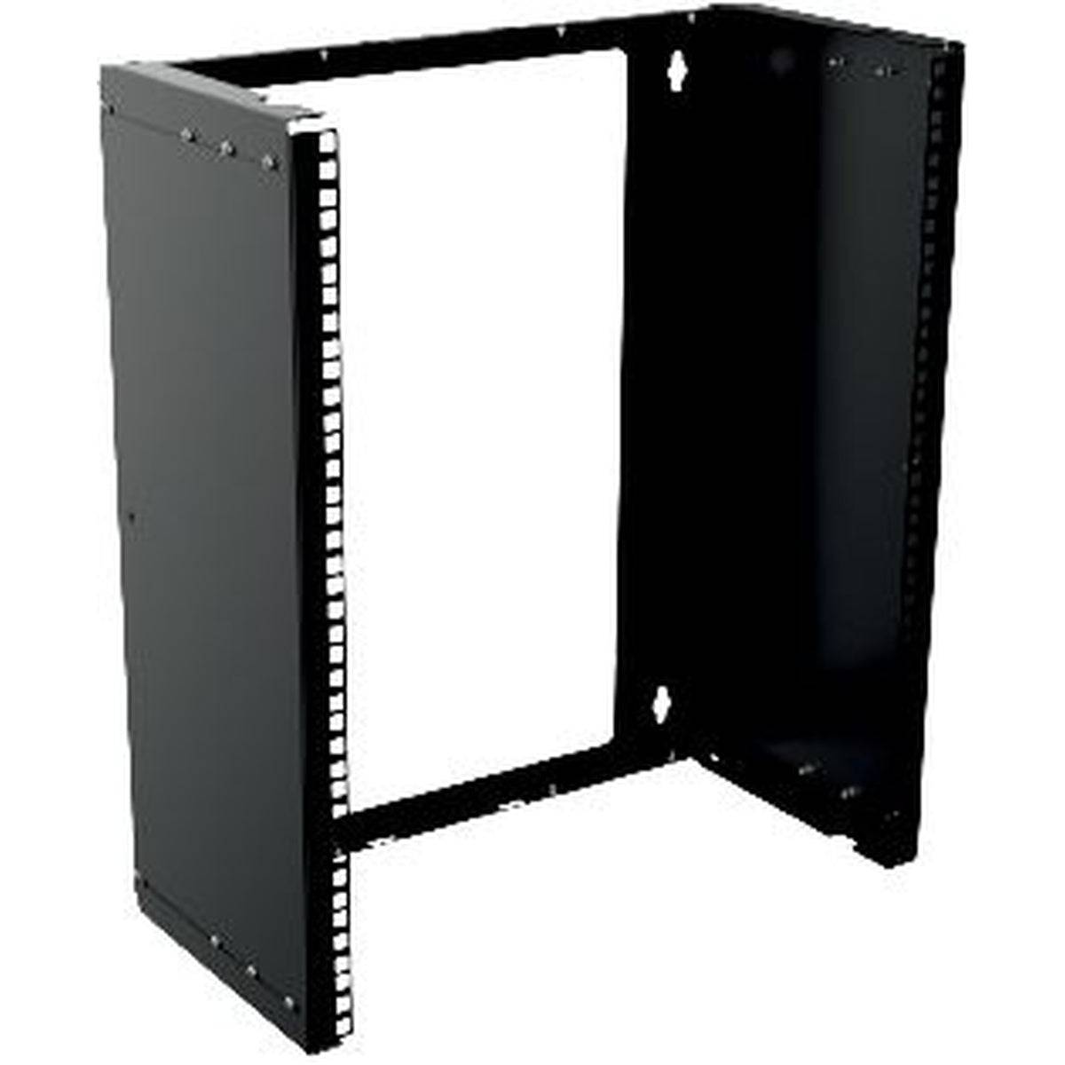 Lanview RAR205BL rack 4U Nero (19 4U Adjustable Depth Open - Frame Rack Wall Mount - Black - Warranty: 60M)-4