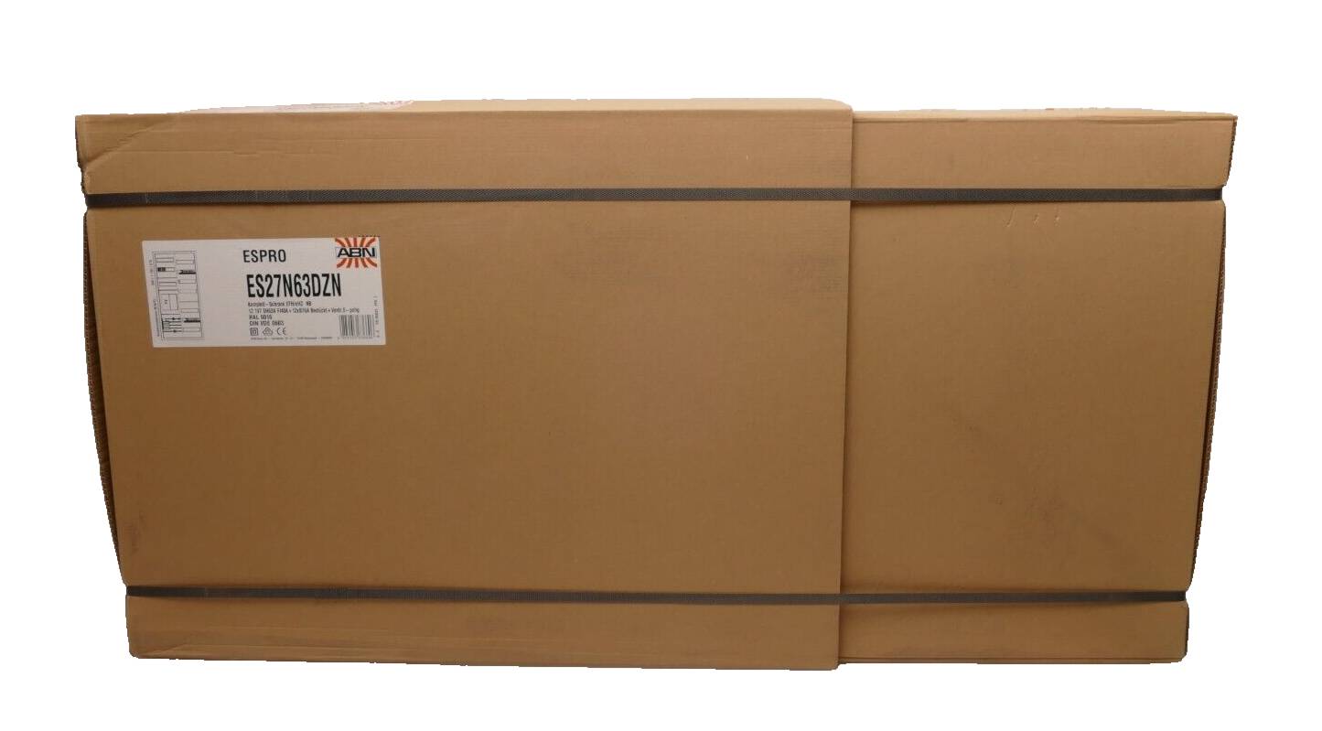 ABN ESPRO Komplett-Schrank EFH/eHZ NB | 1Z 1V7 SH63A FI40A+12xB16A | ES27N63DZN-0