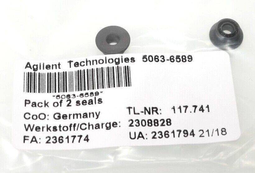 Agilent Technologies - 5063-6589 - 2x Agilent Technologies Kolbendichtung, PTFE | 5063-6589-0