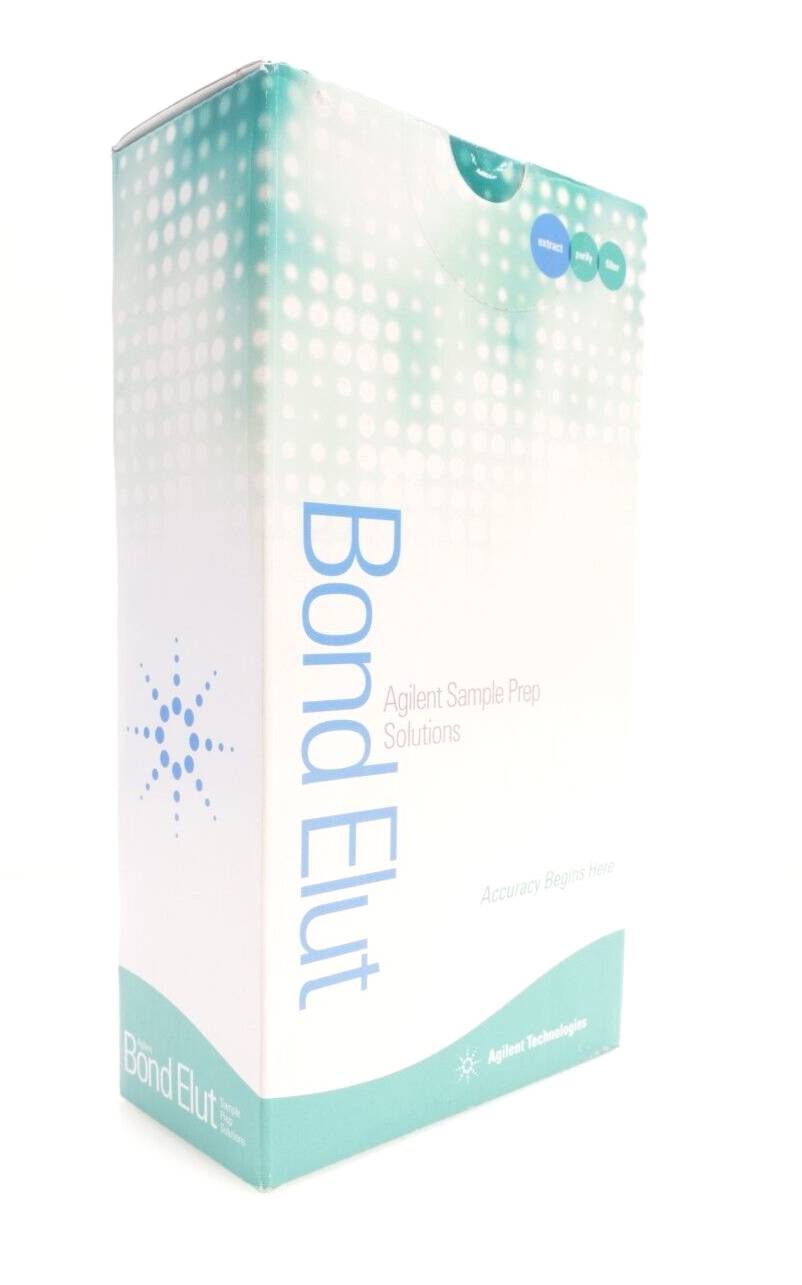 100x Agilent Technologies Bond Elut C18 Kartusche, 100mg, 1ml, 40 μm | 12102001-0