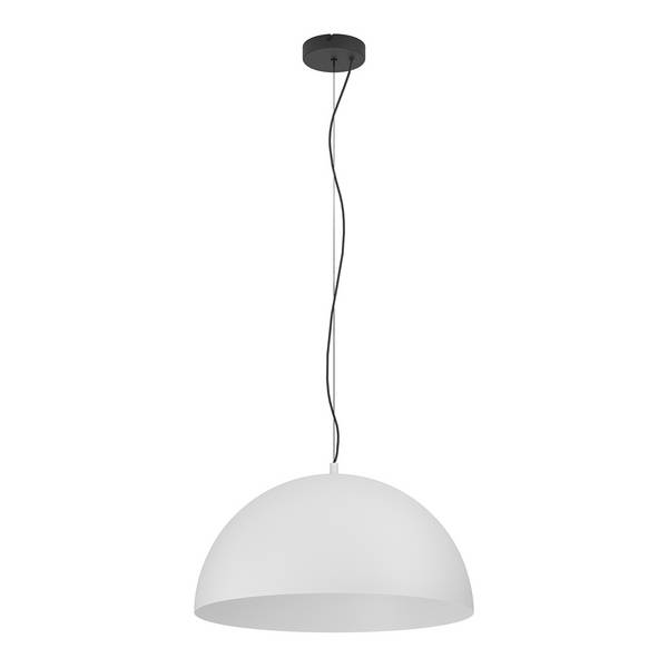 Lampadario A Sospensione Contemporaneo Gaetano 1 Acciaio Nero Grigio 1 Luce E27