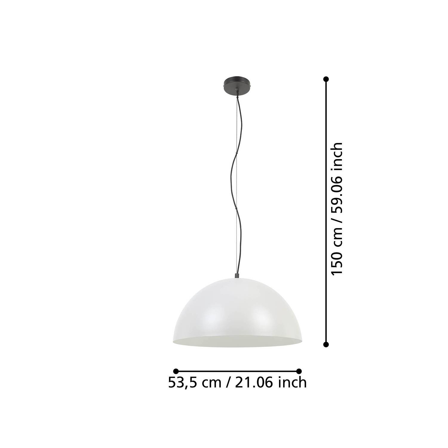 Lampadario A Sospensione Contemporaneo Gaetano 1 Acciaio Nero Grigio 1 Luce E27-3