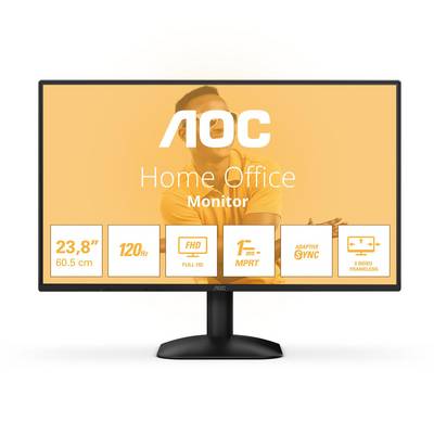 AOC MONITOR 23,8 LED IPS FHD 16:9 4MS 300 CDM 120Hz, VGA/HDMI-0