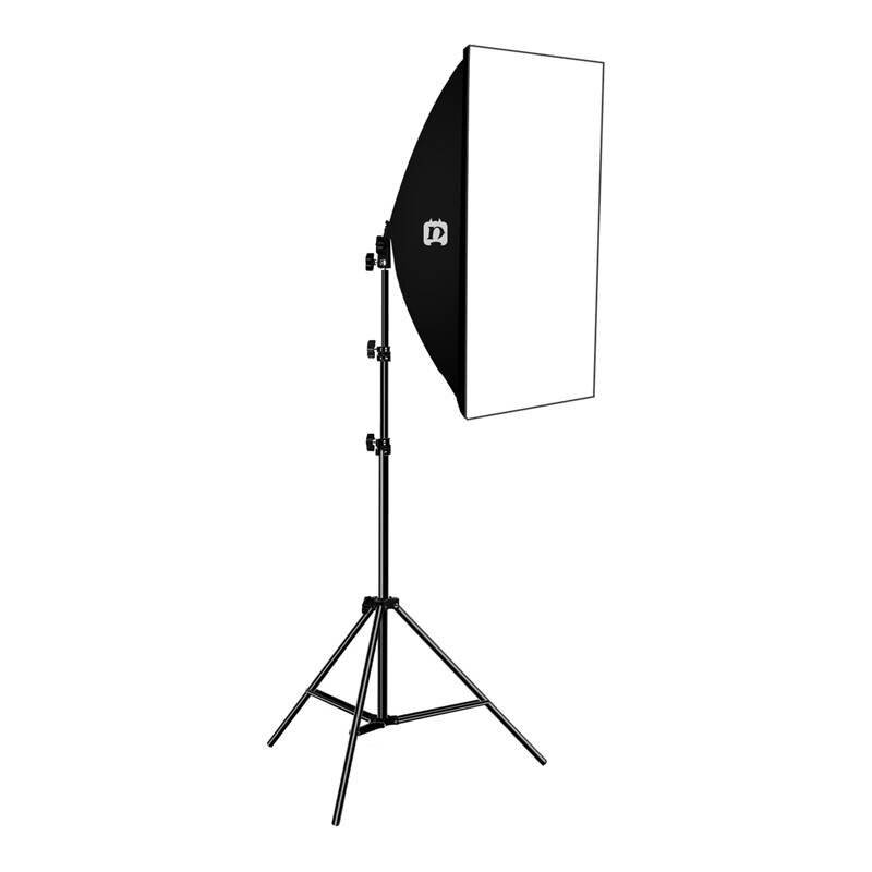 Puluz - PU5070EU - Studio-Set Puluz LED-Softbox 50 x 70 cm, Stativ, LED-Lampada 1 Pezzo PU5070EU-1