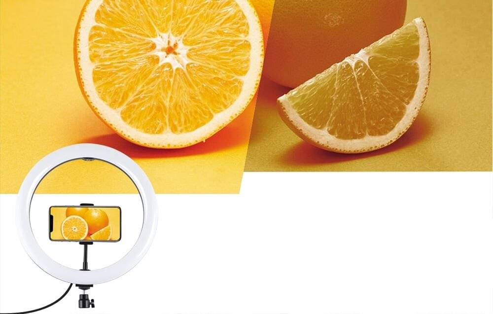 Immagine premio per Puluz - PU656B - Ringlicht con Handyhalterung PULUZ