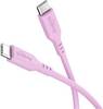 Cavo USB-C™ Maschio/Maschio USB 2.0 in Silicone 1.5 metri Rosa