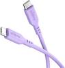 Cavo USB-C™ Maschio/Maschio USB 2.0 in Silicone 1.5 metri Viola