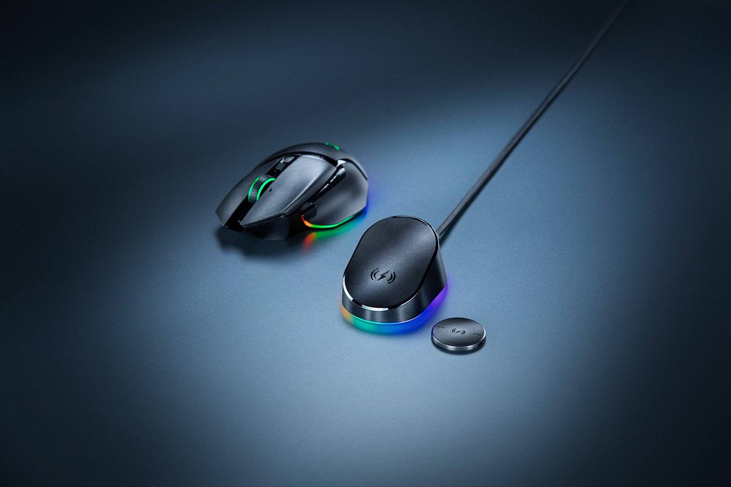 Razer Wireless Charging Puck für Razer Basilisk V3 (RC21-01990200-R3M1)-1