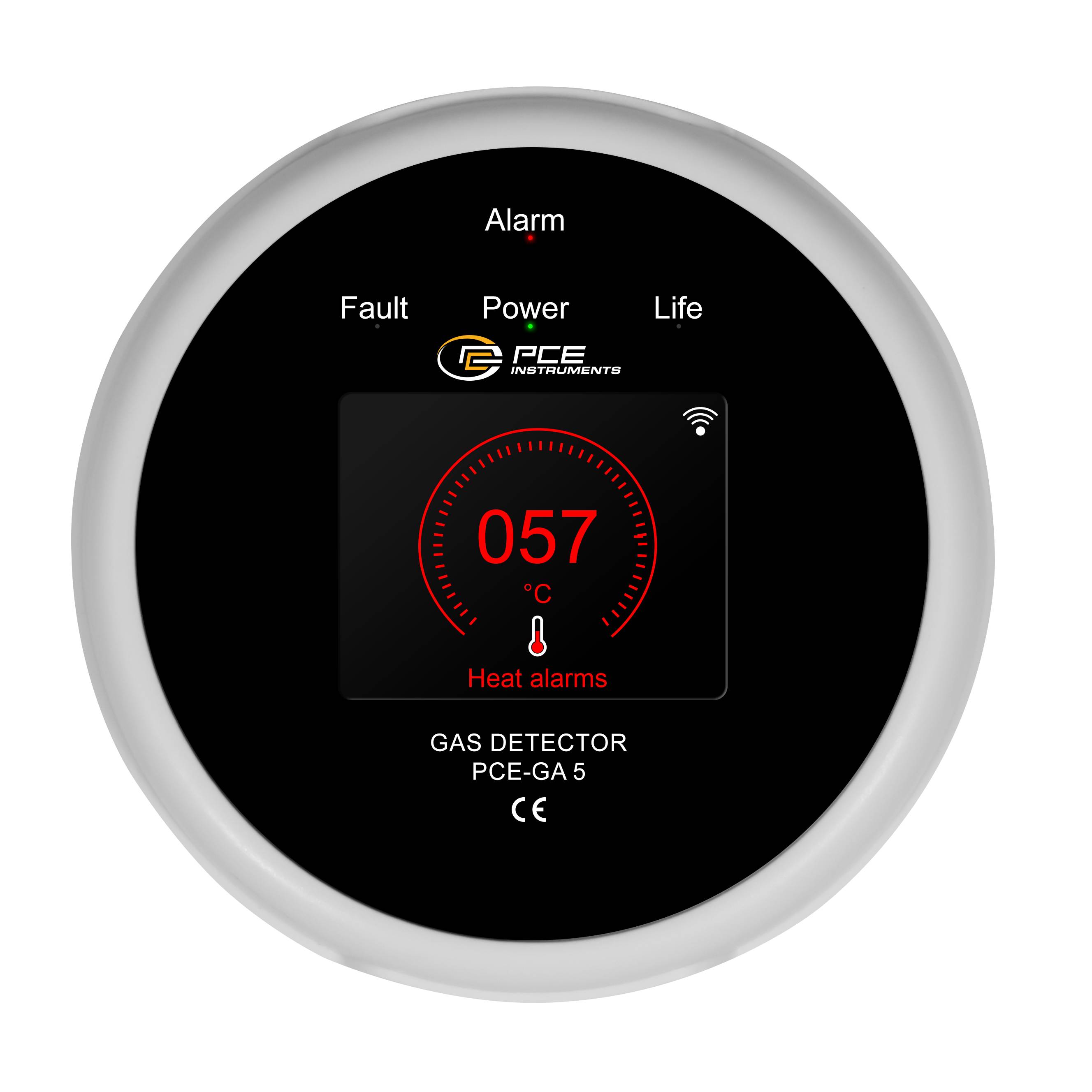 PCE Instruments PCE-GA 5 Rilevatore di perdite di gas con misura della temperatura Calibrato di fabbrica senza certifica-1