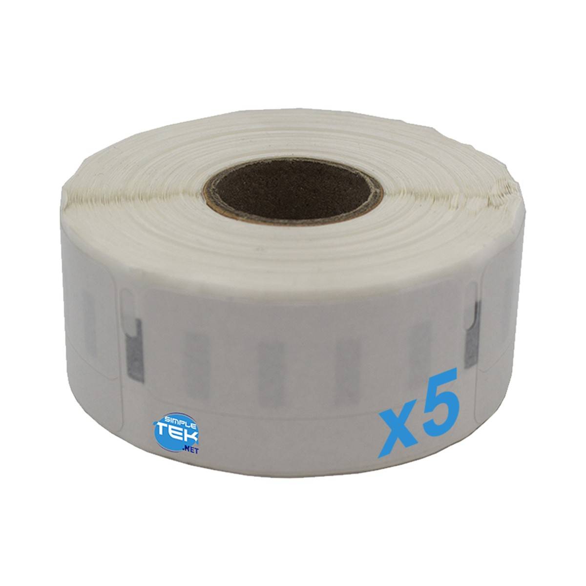 5 X Rotolo Da 500 Etichette Termiche 51x19mm Compatibili Con Dymo Lw 11355-1