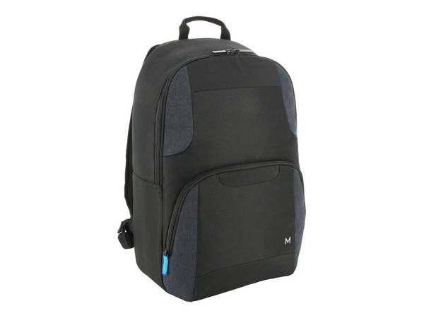Mobilis The One Basic 432 cm 17 Zaino Nero Blu marino (Mobilis The One Basic - rygsk til br)
