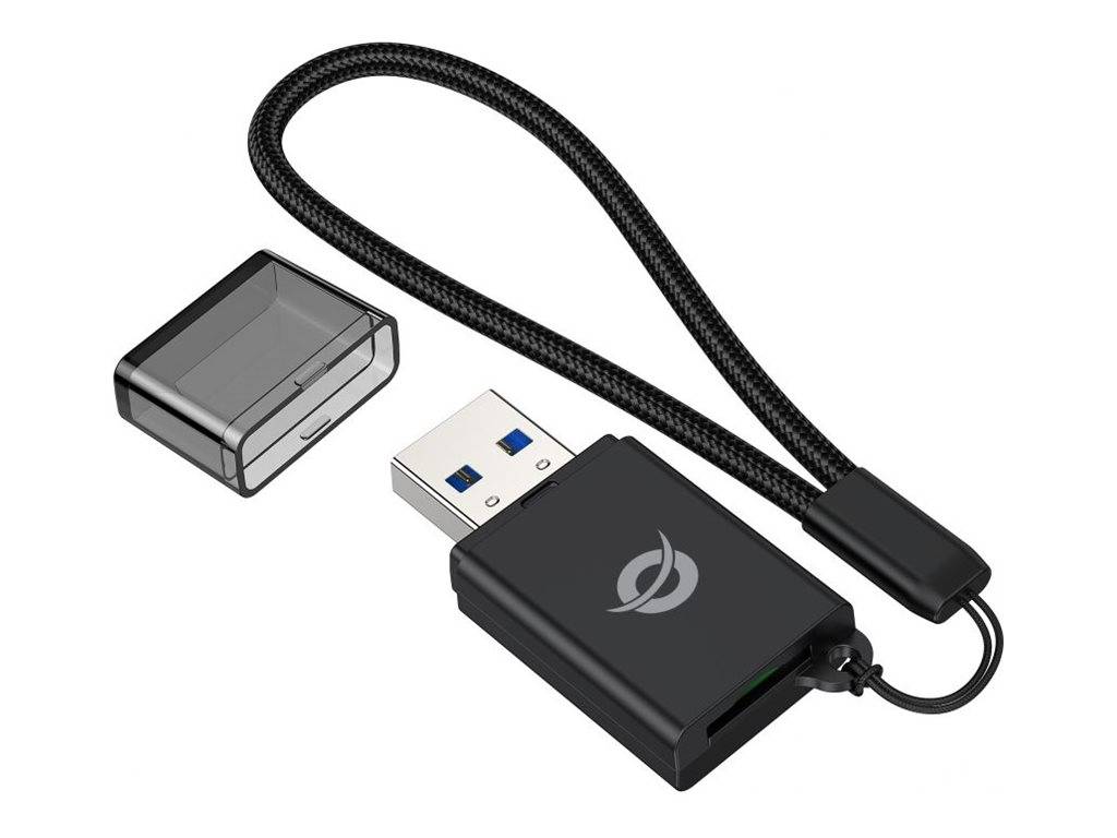 Conceptronic BIAN07B lettore di schede USB 3.2 Gen 1 (3.1 Gen 1) Type-A Nero-0