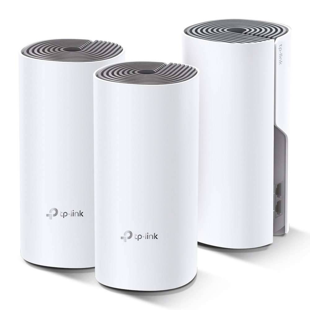 TP-LINK DECO E4(3-PACK) ACCESS POINT AC1200 MESH DUAL BAND 867/300MBPS 2P 10/100 3 UNIT-0
