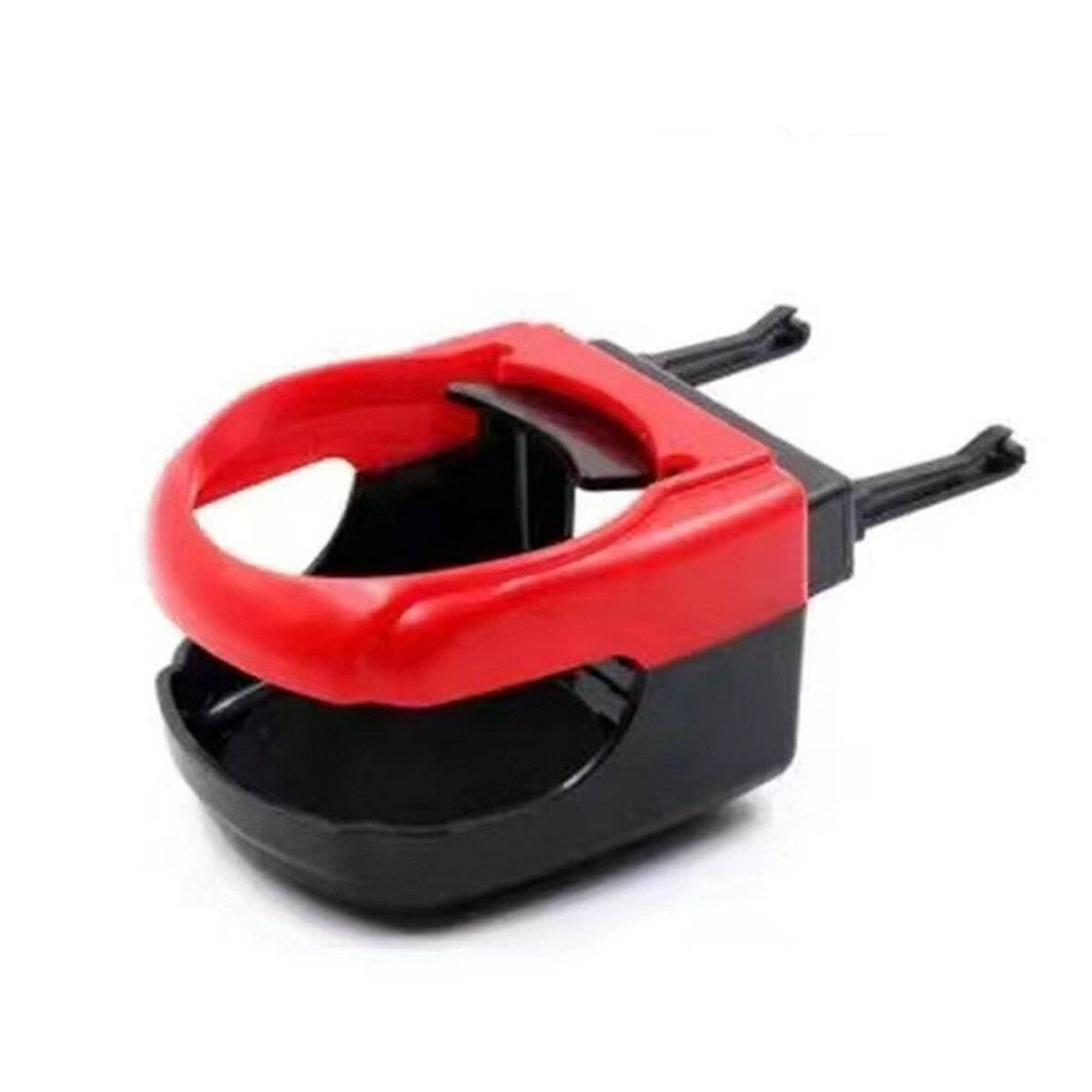 Portabicchieri per griglia di ventilazione auto rosso-1