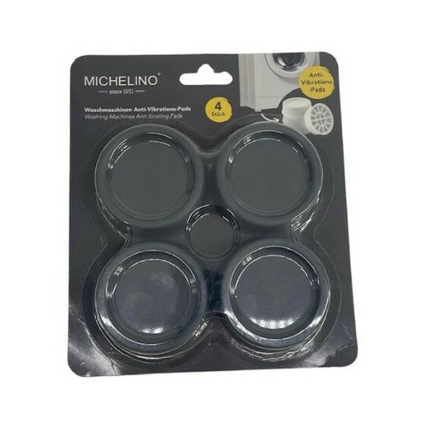 Cuscinetti antivibranti per lavatrice Michelino - set da 4, misura universale