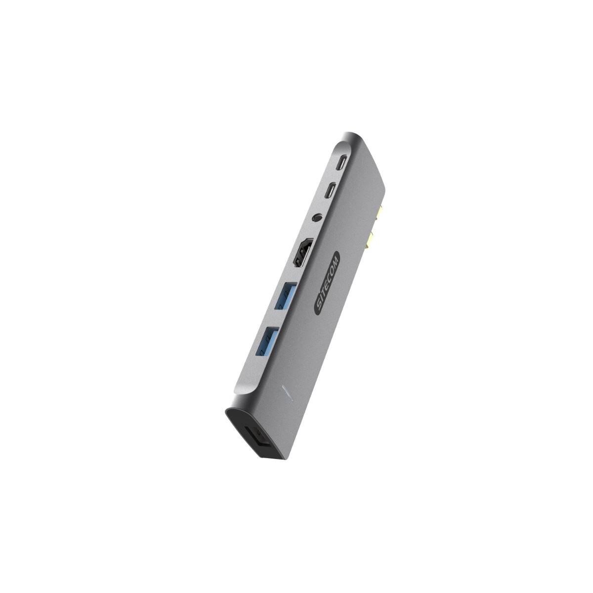 Hub multiporta Sitecom 7 in 2 per MacBook M1/M2-0