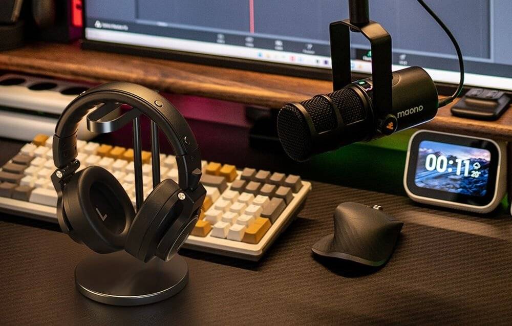 Immagine premio per Maono - MH700 Black - Maono MH700 Studio-Cuffie (nero)