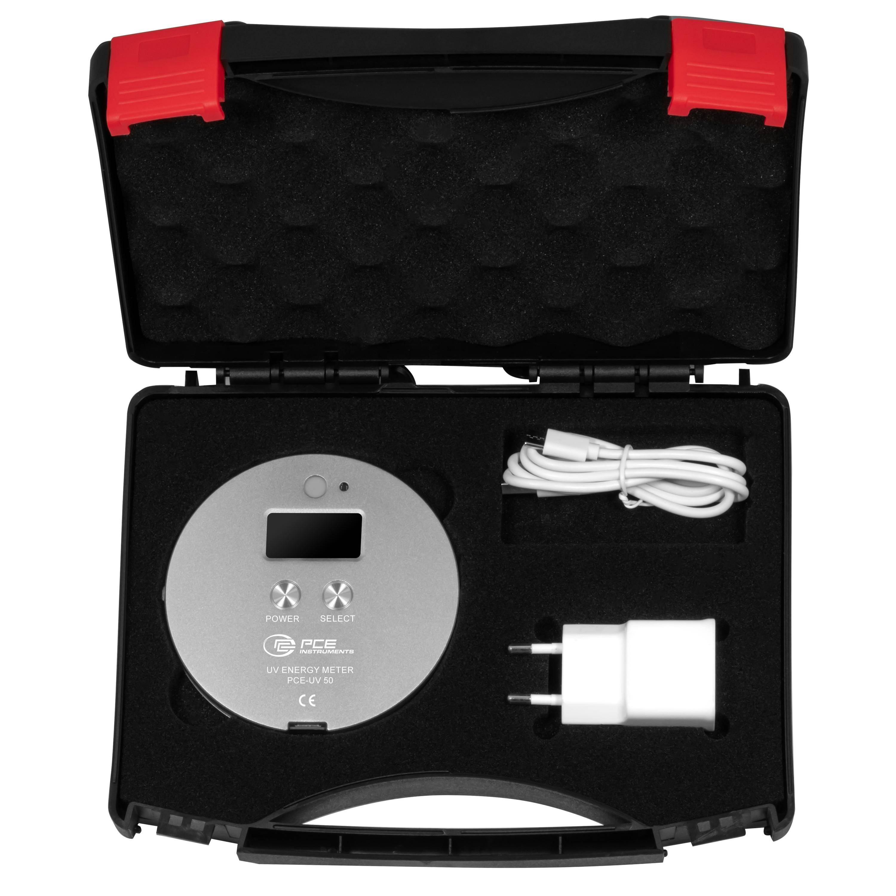 PCE Instruments PCE-UV 50 PCE-UV 50 Misuratore UV 0 - 40000 mW/cm²-4