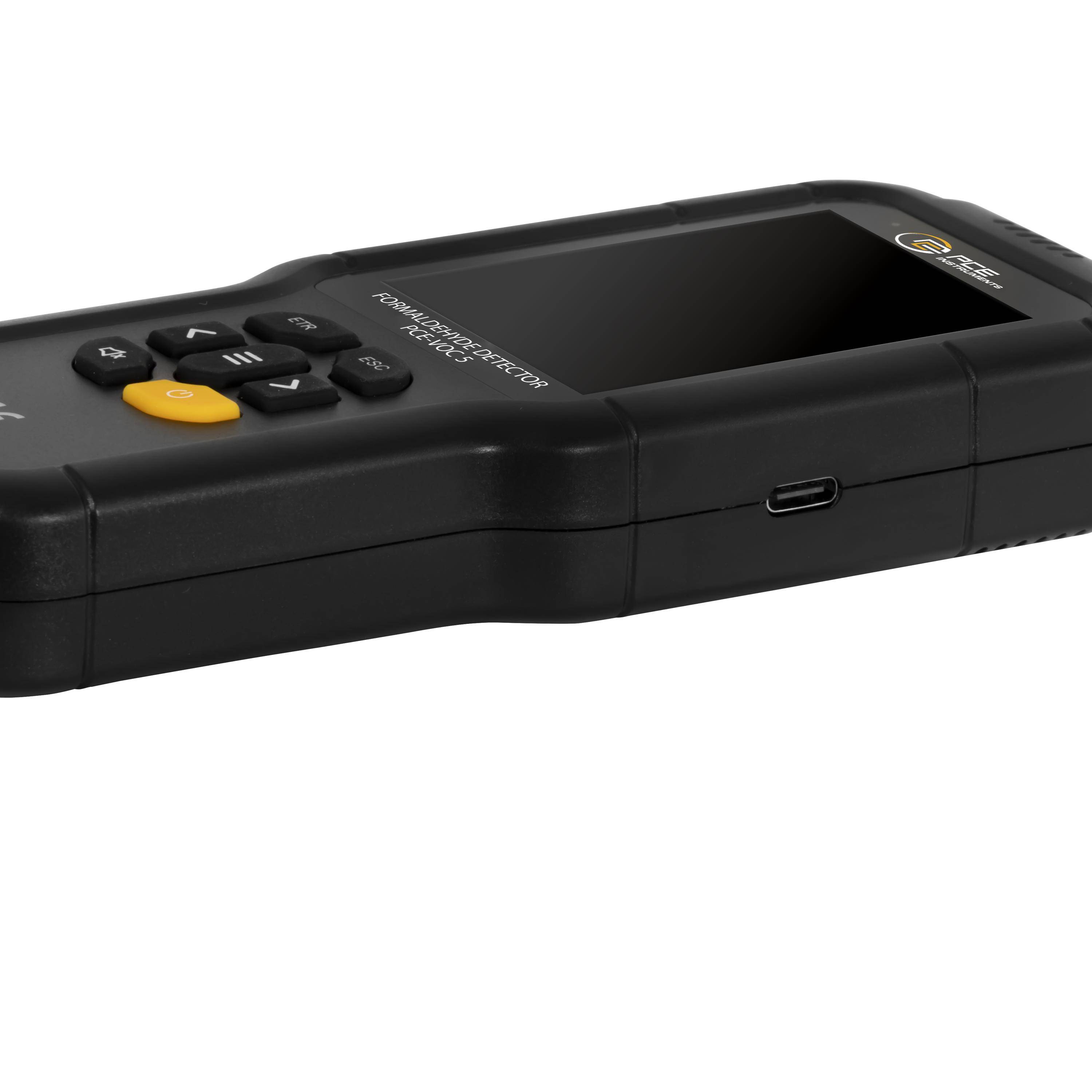 Misuratore formaldeide PCE Instruments PCE-VOC 5 Formaldeide con misura della temperatura-4