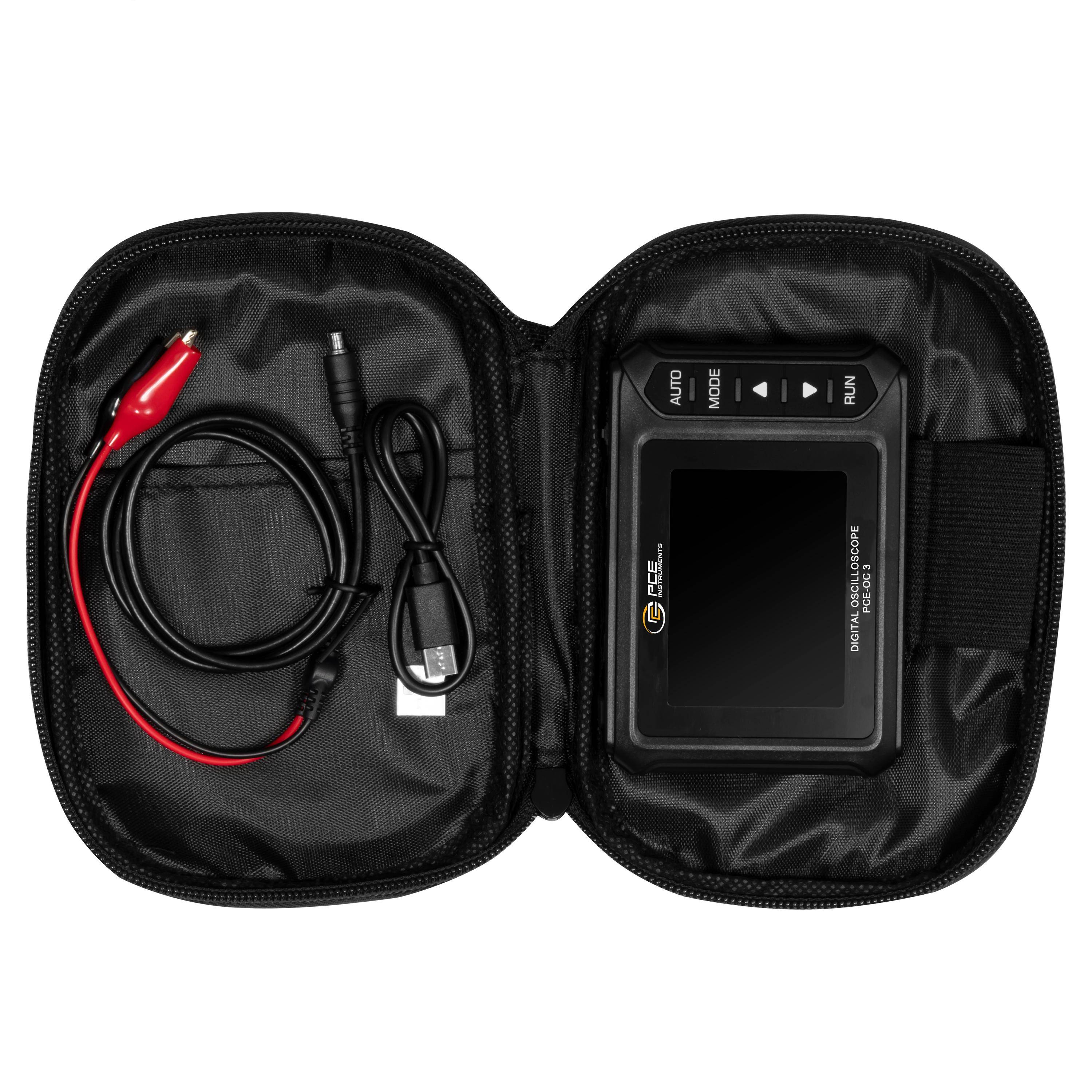 PCE Instruments PCE-OC 3 Oscilloscopio digitale 200 kHz 2.5 MSa/s Portatile 1 pz.-4