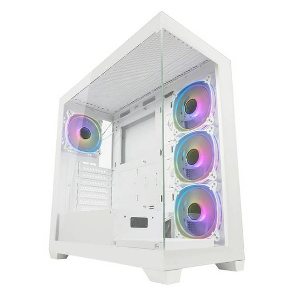Gehäuse MidiTower 715W white USB3.0/Audio,o.Netzt.,SEAMLESS_PaleX