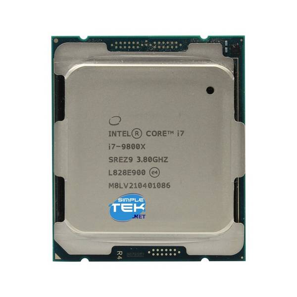 Intel Core I7-9800x 3,80ghz Lga 2066 165w Tdp Srez9 Processore Cpu 8c/16t