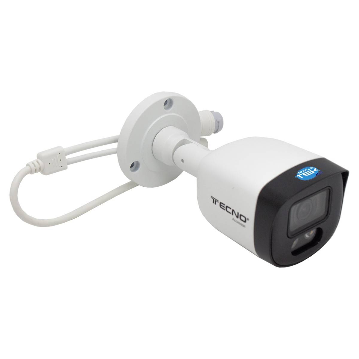 Telecamera Cablata Poe Ip 8mp Videocamera Di Sicurezza Sorveglianza Infrarossi-0