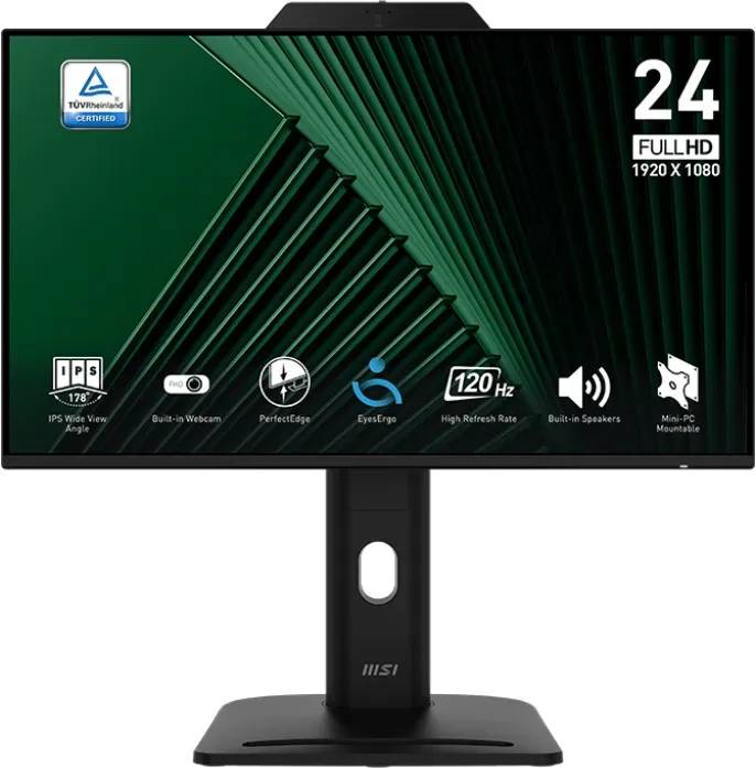 MSI PRO MP242PMGDE 24" IPS FHD - Flachbildschirm (TFT/LCD) - 61 cm (9S6-3PD89T-002)-0