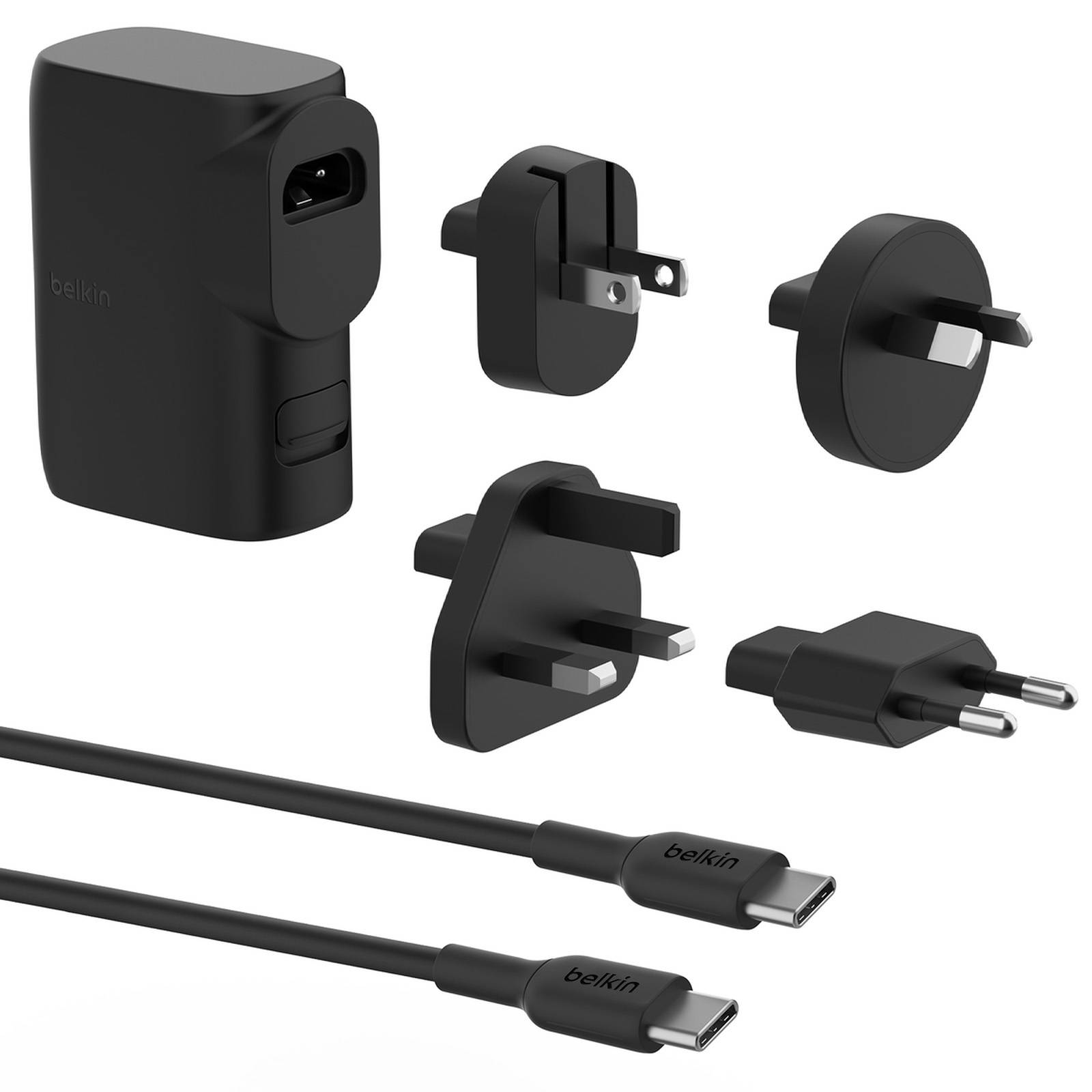 Belkin BPZ003bt1MBK-B6 Universale Nero AC Ricarica rapida Interno (HYBRID WALLCHARGER 25W +5K POWERBANK)-4