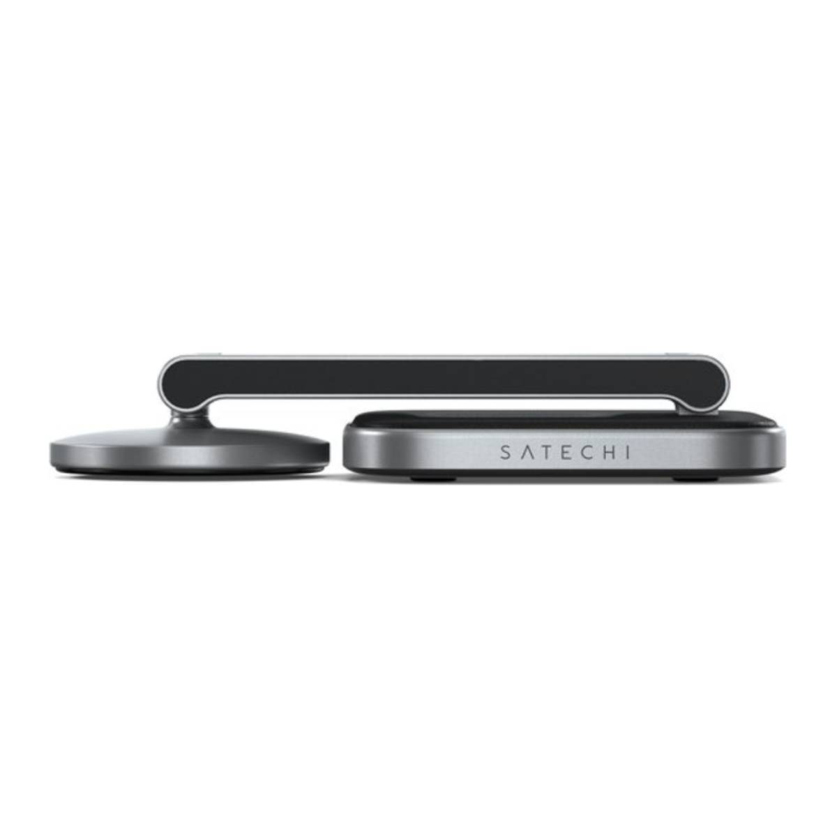 Satechi ST-Q21FM Caricabatterie per dispositivi mobili Cuffie, Smartphone Grigio USB Carica wireless Interno (Satechi 2--4