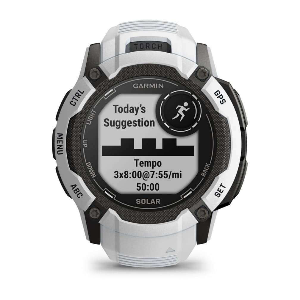Garmin INSTINCT 2X Smartwatch Whitestone, Bianco-7