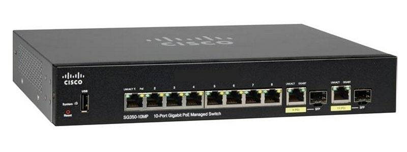 Cisco SG350-10MP-K9-BR-1