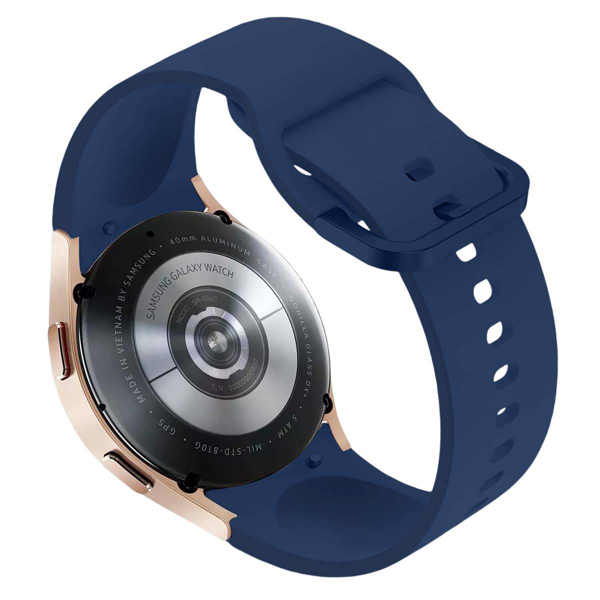 Samsung ET-SFR86SNEGEU accessorio indossabile intelligente Band Blu marino-0